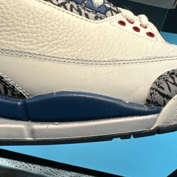 Air Jordan Retro 3 "True Blue" 2009 m8.5 w10 - Picture 15 of 16